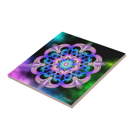 Verhoging van de frequentie tegeltje (Zijkant)