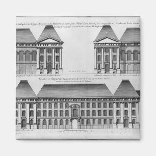 Verhoging van de "Hopital des Enfants"-forel Magneet
