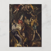 Verhoging van de schaaphersen briefkaart (Voorkant)