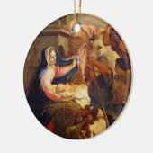 Verhoging van de schaaphersen keramisch ornament (Links)