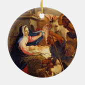 Verhoging van de schaaphersen keramisch ornament (Achterkant)
