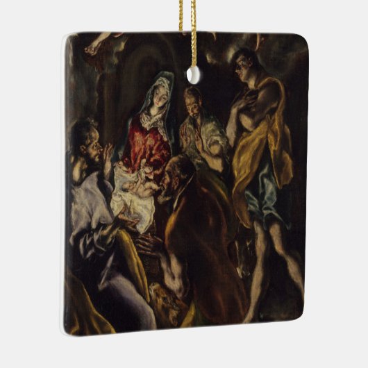 Verhoging van de schaaphersen keramisch ornament (Rechts)