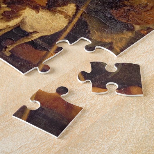 Verhoging van de schaaphersen legpuzzel (Zijkant)