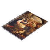 Verhoging van de schaaphersen notitieboek (Linkerzijde)