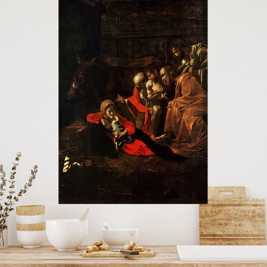 Verhoging van de schaaphersen poster (Keuken)