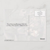 Verhoging van de schapenhouderij per workshop van  briefkaart (Achterkant)