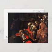 Verhoging van de sedels door Caravaggio (1609) Briefkaart (Voorkant / Achterkant)