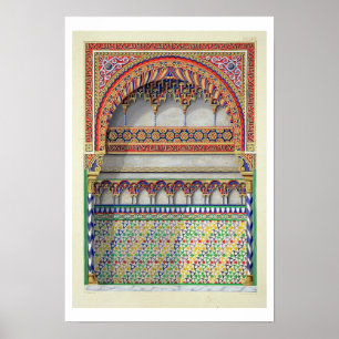 Verhoging van een alcohol in de Pateo del Agua, Al Poster