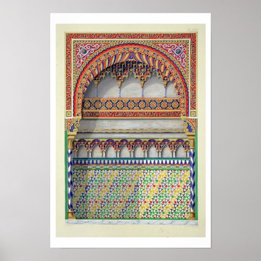 Verhoging van een alcohol in de Pateo del Agua, Al Poster (Voorkant)