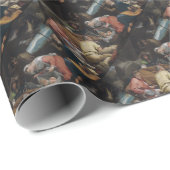 Verhoging van herders cadeaupapier (Rol Hoek)