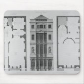 Verhoging van het Britse koffiehuis Muismat (Voorkant)