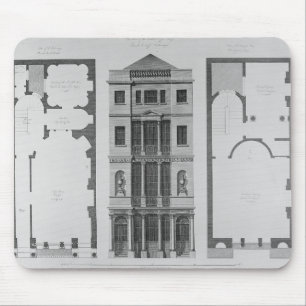 Verhoging van het Britse koffiehuis Muismat