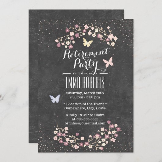  verhoging van het kartonnen vlinderbloemigen kaart (Voorkant / Achterkant)