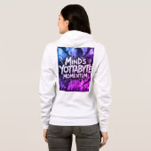 Verhoog de geest Verhoog het spel Hoodie (Achterkant volledig)