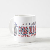 Verhoog de juiste Mok voor onze kinderen (Voorkant links)