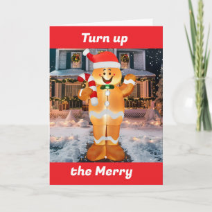 VERHOOG DE "VROLIJKHEID" DIESE KERSTTIJD FEESTDAGEN KAART