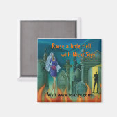 Verhoog een beetje Hell Magneet (Voorkant / Achterkant)