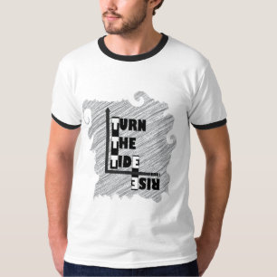 Verhoog en draai de Tide Ringer T-Shirt. T-shirt