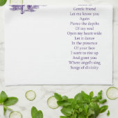 Verhoog het gedicht theedoek (Gevouwen)