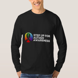 Verhoog het voor autisme bewustwording van de were t-shirt