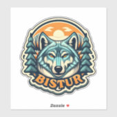 Verhoog je ambacht met Unique Wolf Stickers (Vel)