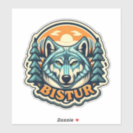 Verhoog je ambacht met Unique Wolf Stickers