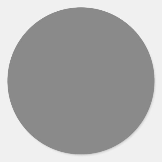 Verhoog je design spel met ClassicRound Sticker (Voorkant)