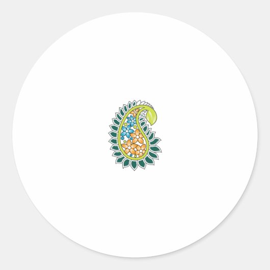 Verhoog je design spel met ClassicRound Sticker (Voorkant)