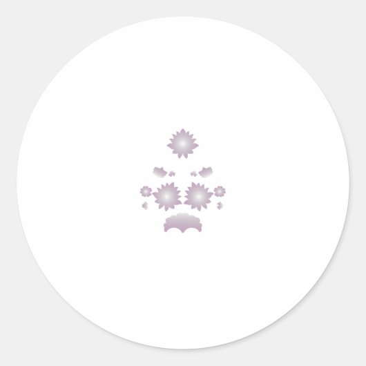 Verhoog je design spel met ClassicRound Sticker (Voorkant)