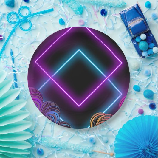 Verhoog je eetervaring met 9" Round Papieren Bordje (Feest)