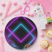 Verhoog je eetervaring met 9" Round Papieren Bordje (Feest)