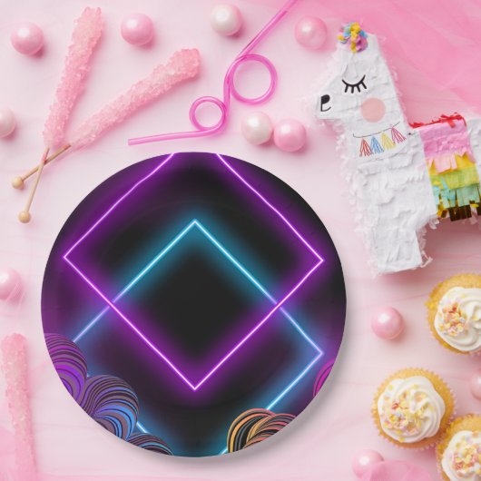 Verhoog je eetervaring met 9" Round Papieren Bordje (Feest)