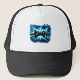 Verhoog je fitnessniveau – Gamer workout T-shirt � Trucker Pet
