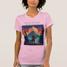 Verhoog je garderobe met berggeïnspireerde T - shi T-shirt
