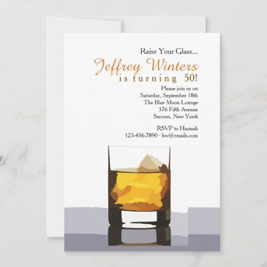 Verhoog je glas uitnodiging (Voorkant)