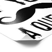 Verhoog je hand foto afdruk (Hoek)