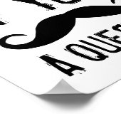 Verhoog je hand poster (Hoek)