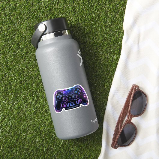 Verhoog Je Mentaliteit | Motiverende Zelf Sticker (HydroFlask Insitu)