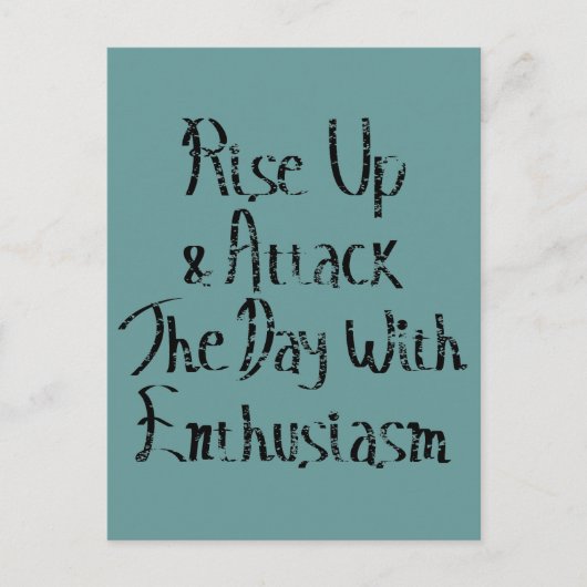 Verhoog je motivatie briefkaart (Voorkant)