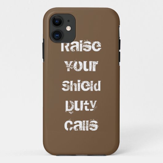 Verhoog Je Schild Case-Mate iPhone Case (Achterkant)