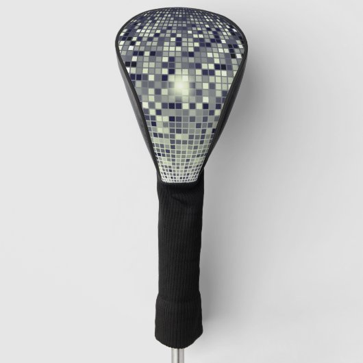 Verhoog je schommel in stijl - Retro Disco Vibes Golfheadcover (Voorkant)