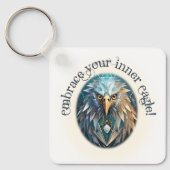 Verhoog je sleutels met de Majestic Eagle Sleutelh Sleutelhanger (Voorkant)