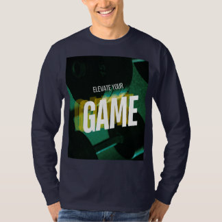 Verhoog je spel: kracht in stijl t-shirt