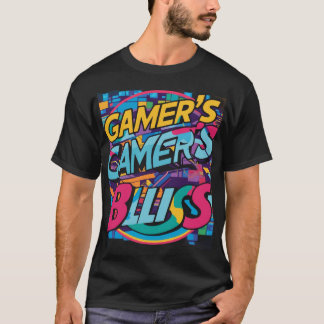 Verhoog je stijl met "Gamer's Bliss" (Zazzle) T-shirt