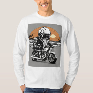 Verhoog je stijl: Motorfiets geïnspireerd T-shirt 