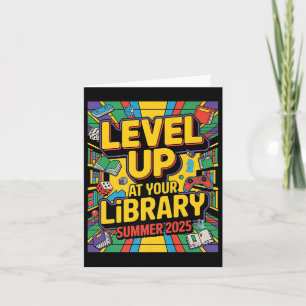 Verhoog je vaardigheden bij de bibliotheek Summer  Kaart