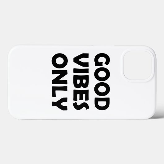 Verhoog je vibes | positieve energie Case-Mate iPhone case (Achterkant (horizontaal))