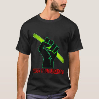 Verhoog je wapen t-shirt