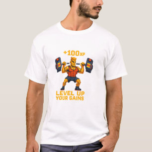 Verhoog je winst Gamer Fitness T-Shirt Design