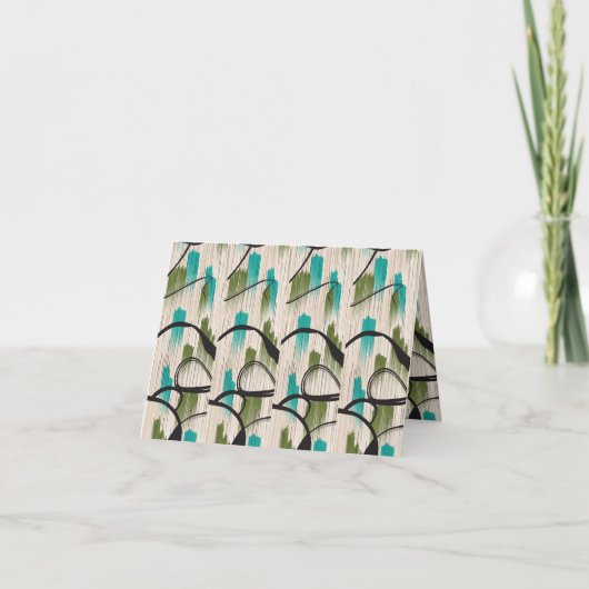 Verhoog uw bedankbriefjes met Modern Bedankkaart (Voorkant)